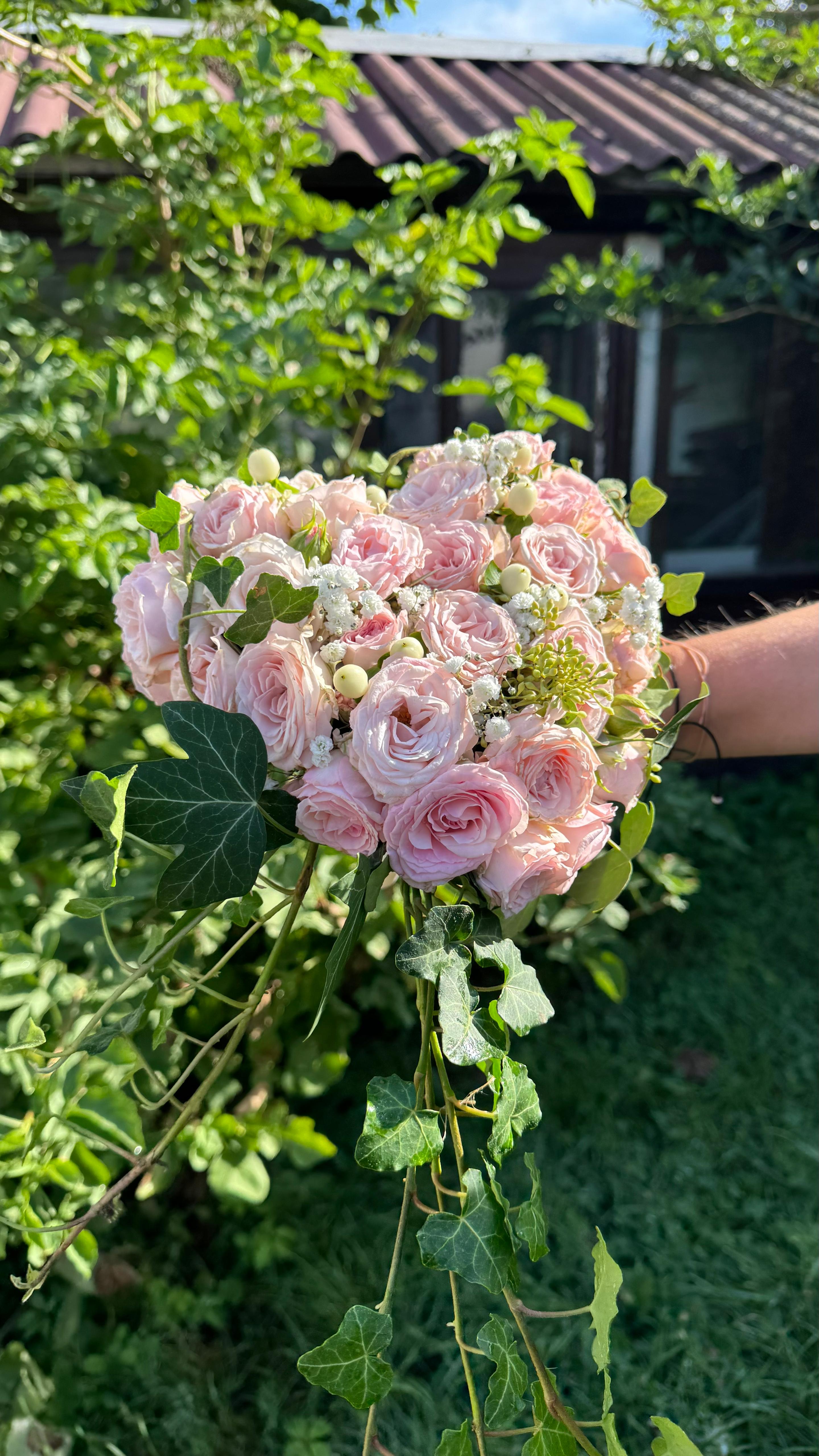 Blumen an Tankstellen